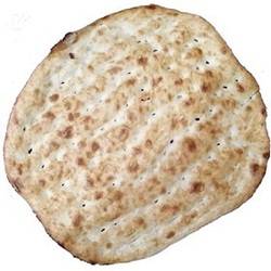 نان تنوری بدون زردچوبه